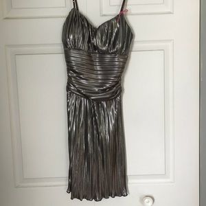 Metallic Shimmer Dress!